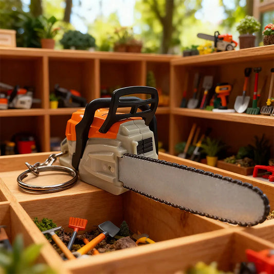 💥CHRISTMAS PRICE DROP BLAST! GRAB IT BEFORE IT'S GONE! ⛄️🛒Chainsaw Keychain | Functional Cutting Key Ring